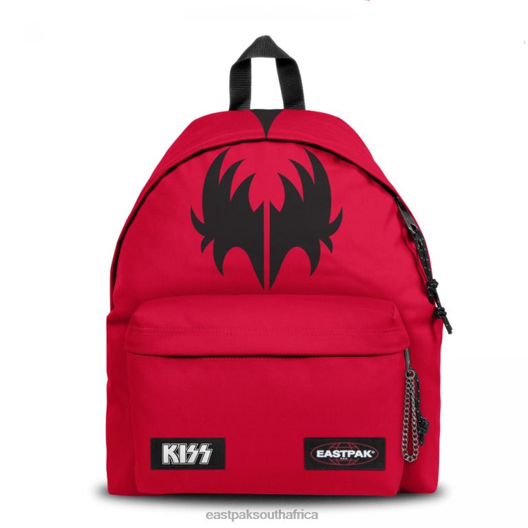 Padded Pak'r Kiss Red Eastpak 4N2445Backpacks