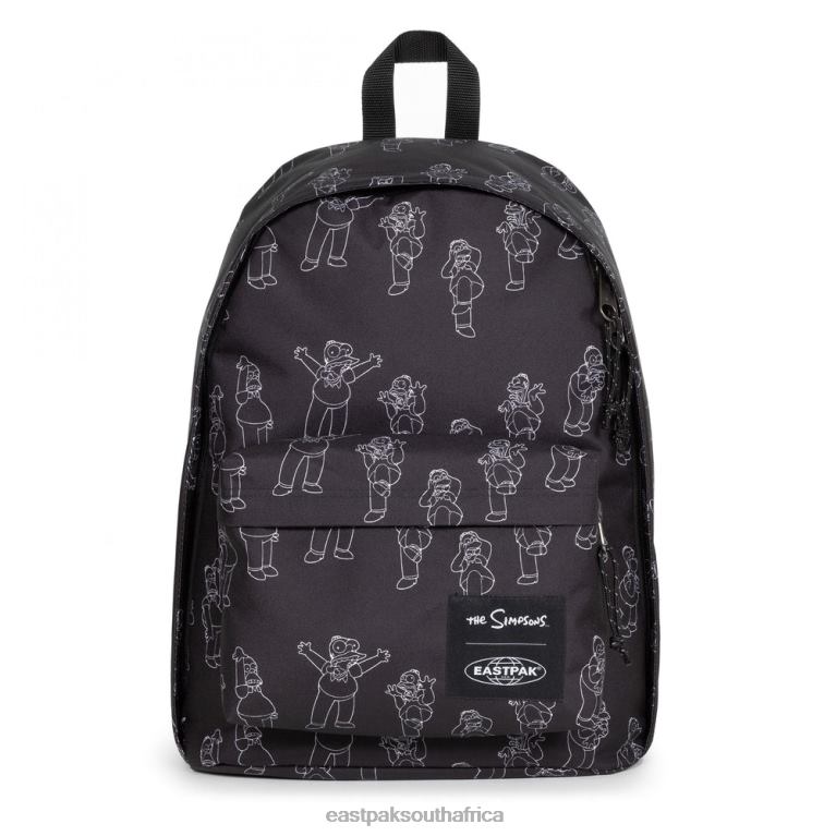 Out Of Office The Simpsons Black Eastpak 4N244165Backpacks