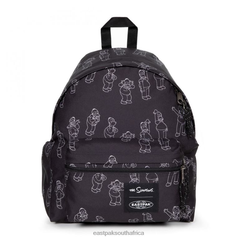 Padded Zippl'R + The Simpsons Black Eastpak 4N244161Backpacks